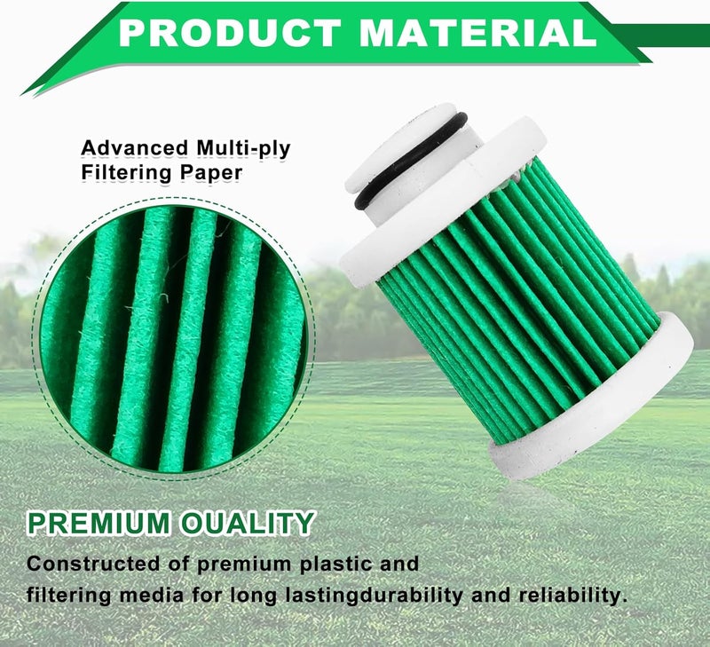 RBOKO 2 PCS 6D8-WS24A-00-00 Fuel Filter Element Compatible with Yamaha F40A F50 T50 F60 T60 F70 F90 F115 Outboard Motor (2004 and Later) - Image 4